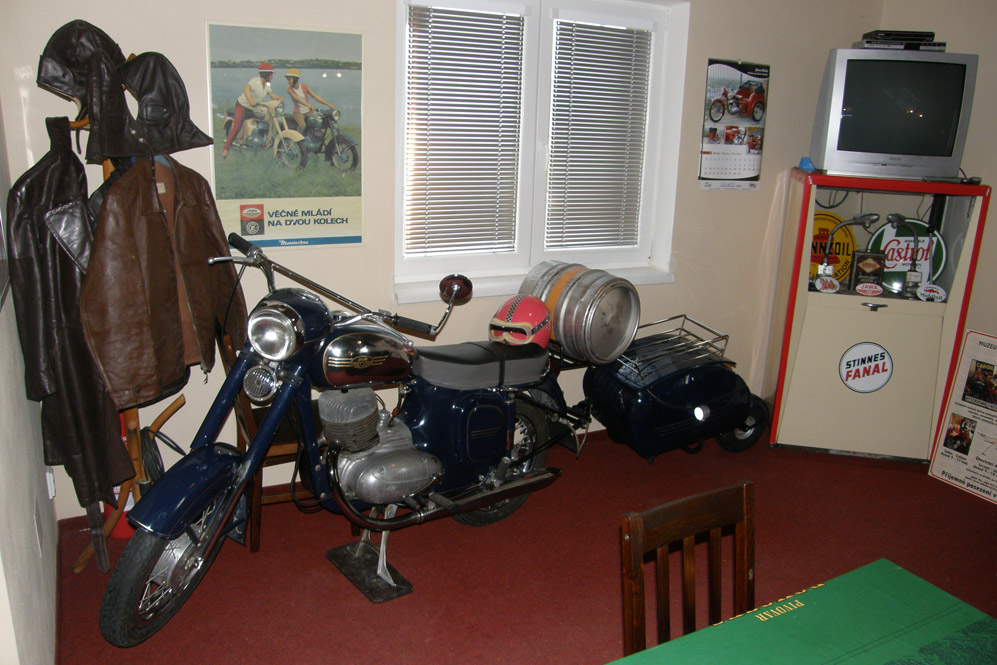 Muzeum JAWA motocyklů Rabakov